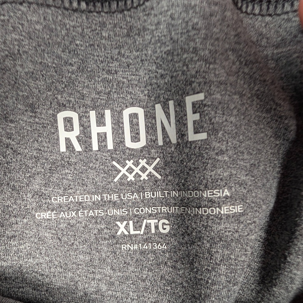 Rhone All Around Jogger Mens XL Gray Heathered Tapered Performance Sweatpants - Picture 3 of 9